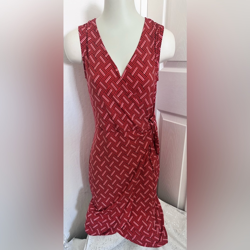 Banana Republic Geometric Sleeveless Dress